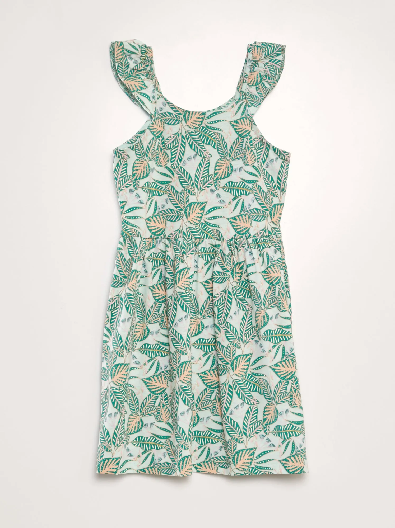 Vestito leggero stampato - VERDE