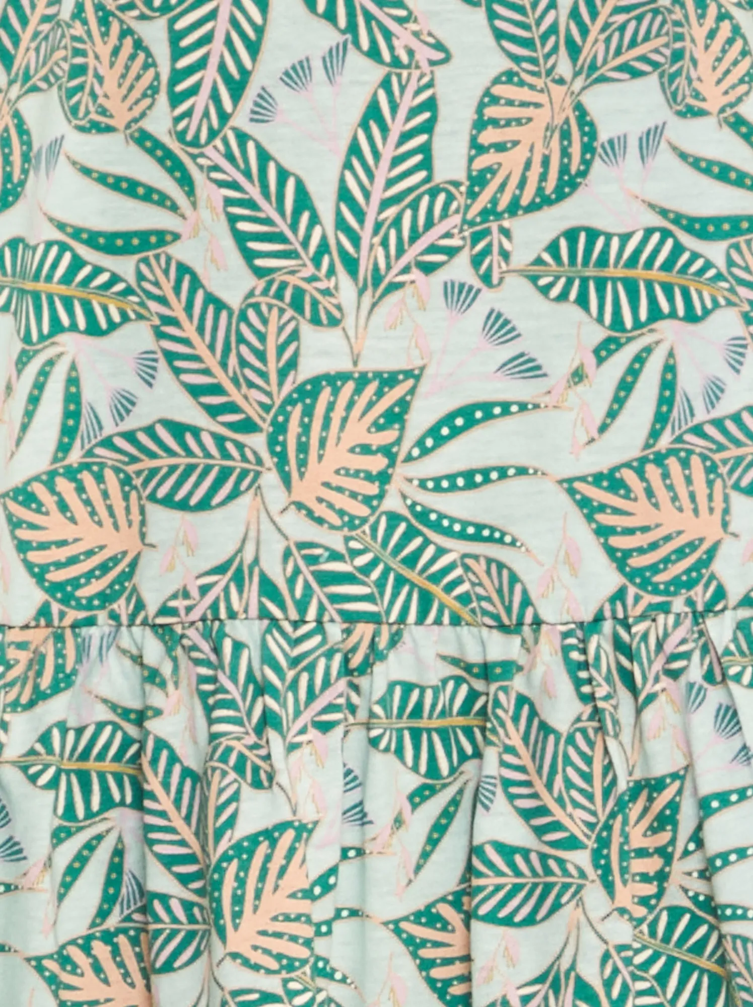 Vestito leggero stampato - VERDE