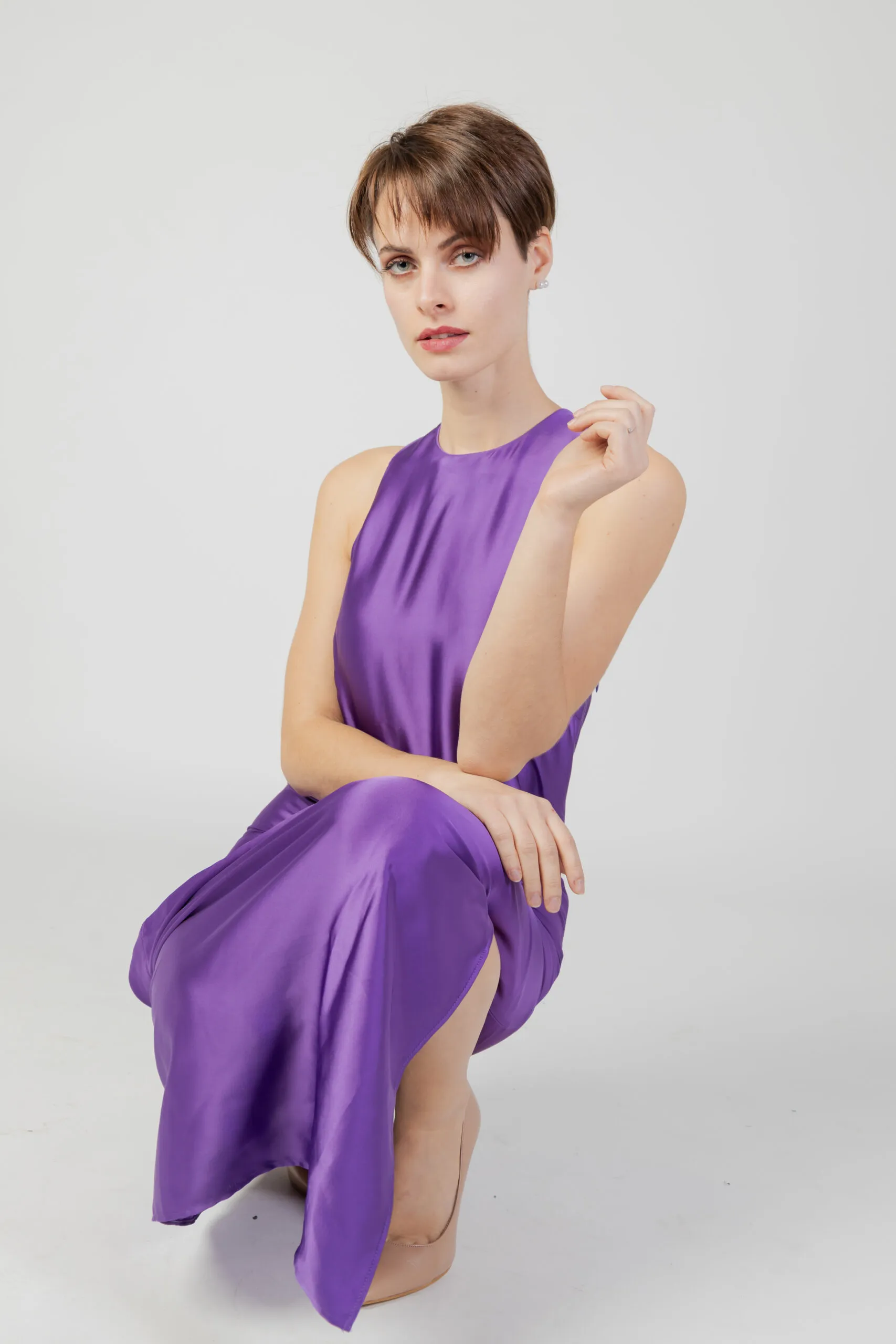 Vestito lungo Mango  Viola