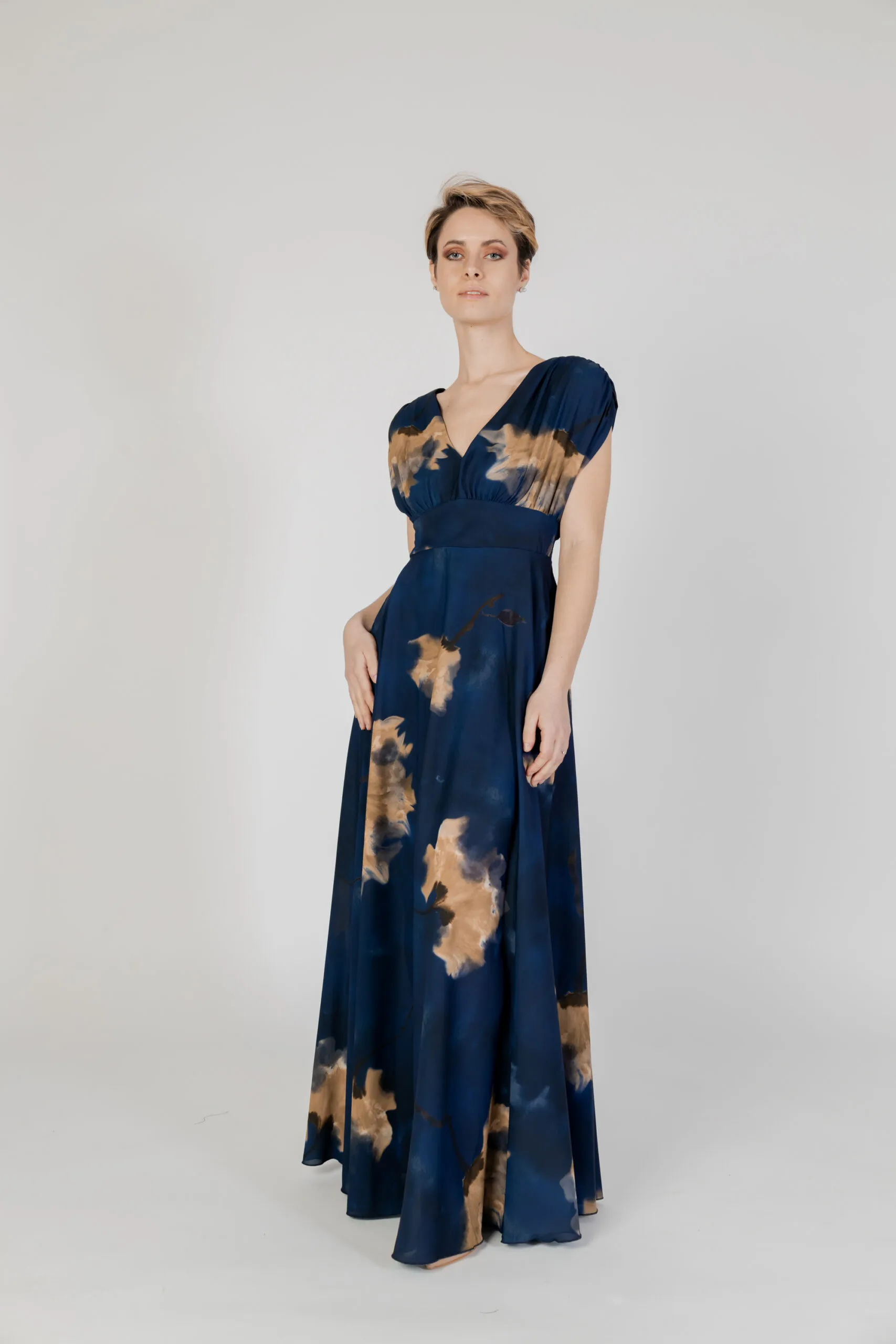 Vestito lungo Rinascimento  Blu