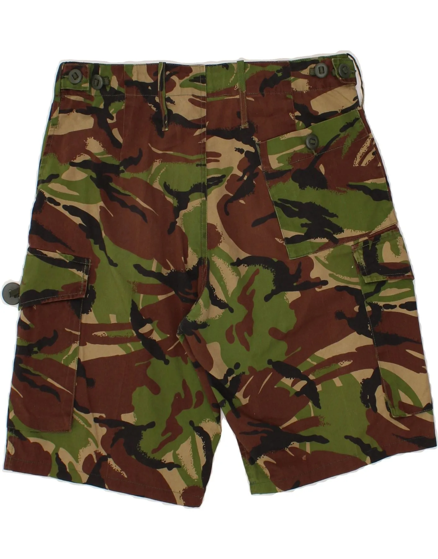 VINTAGE Mens Cargo Shorts W32 Medium  Khaki Camouflage