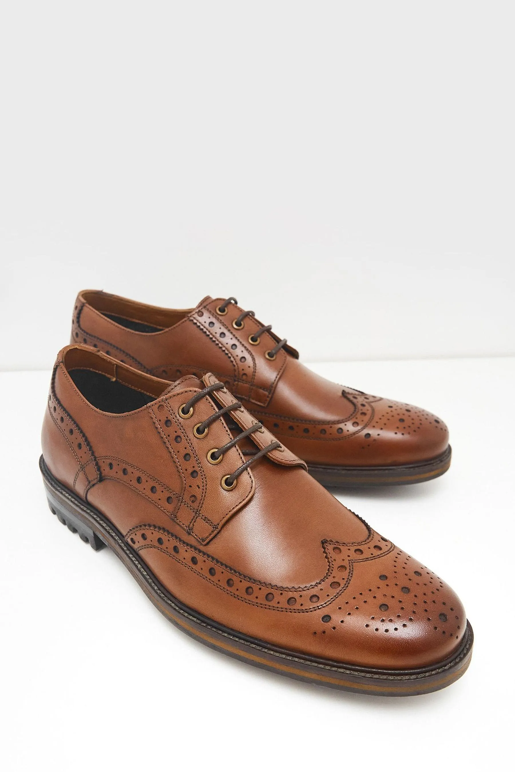 White Stuff - Arlo - Scarpe in pelle brogue