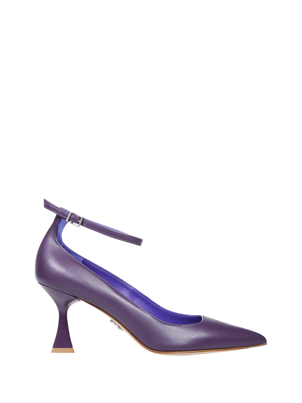 WOMAN SERGIO LEVANTESI PURPLE LEATHER JENNA24 DECOLLETE