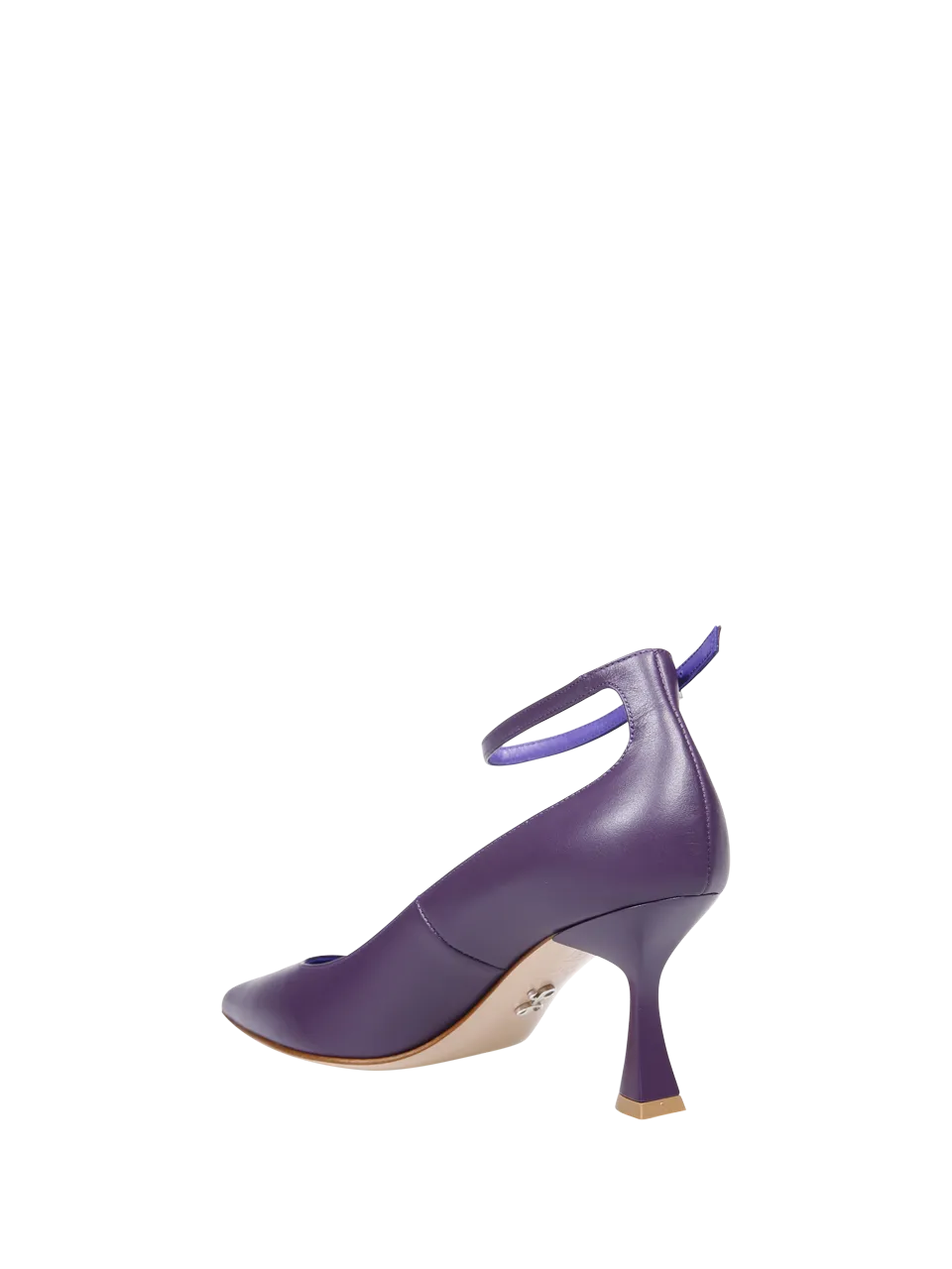 WOMAN SERGIO LEVANTESI PURPLE LEATHER JENNA24 DECOLLETE