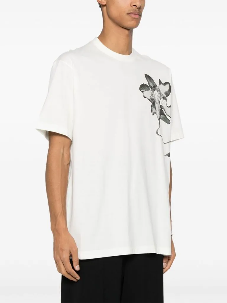 y3 T-shirt con stampa