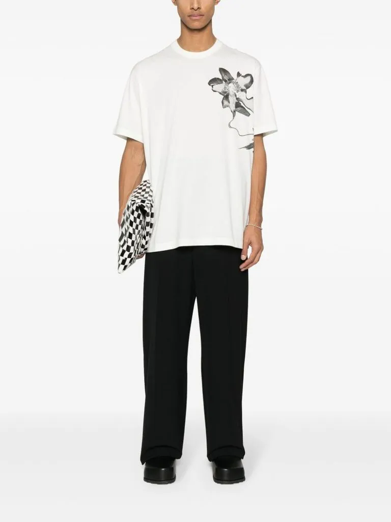 y3 T-shirt con stampa