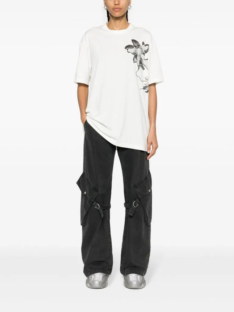 y3 T-shirt con stampa