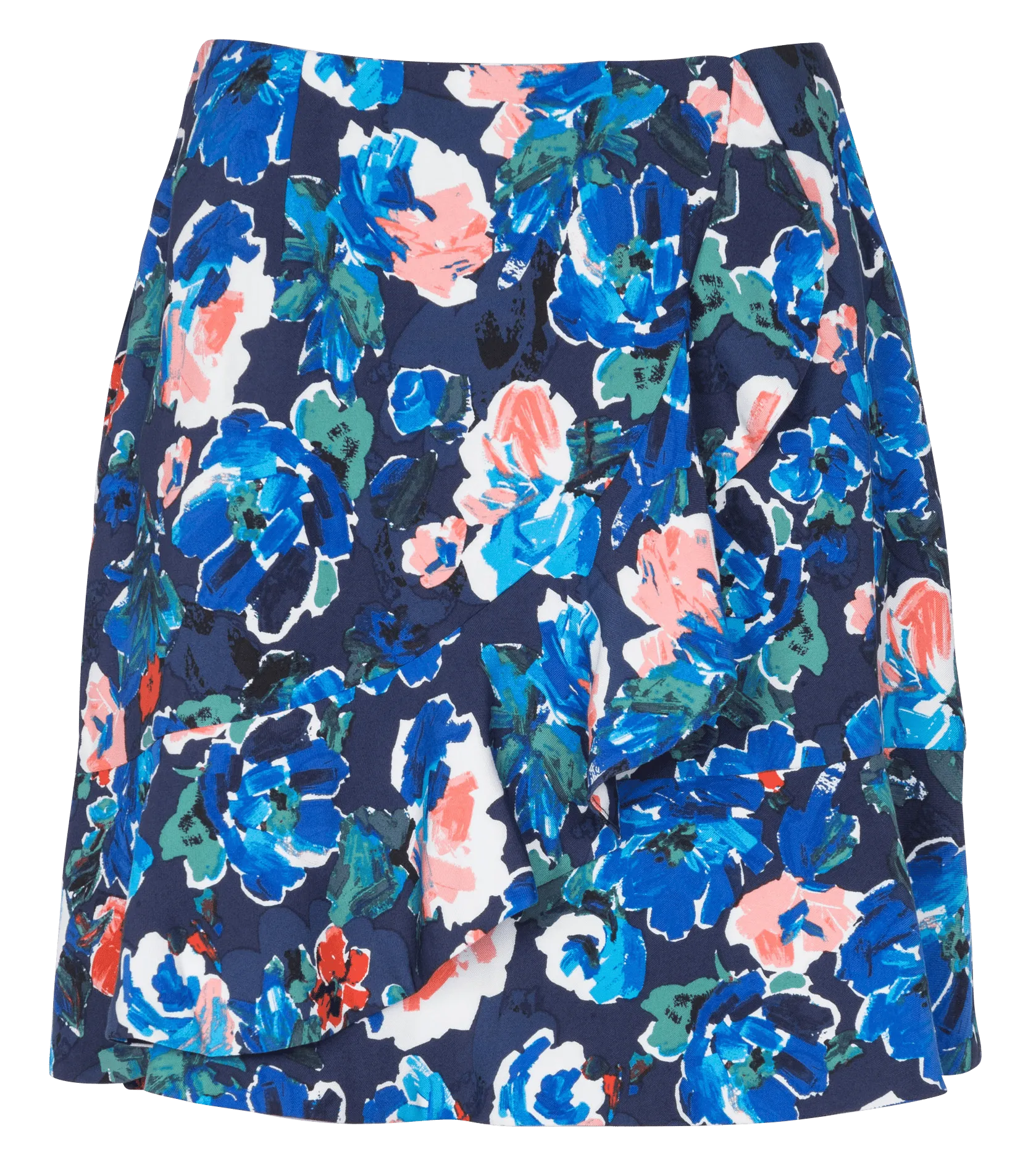  YAS   Gonna corta con stampa floreale | Blu