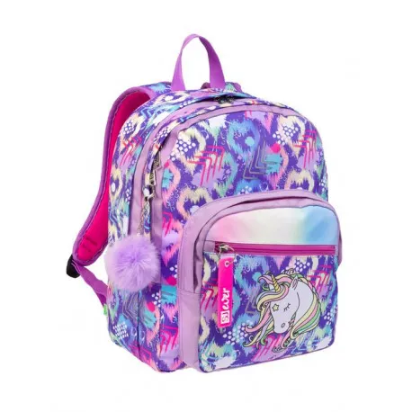 ZAINO SCUOLA DOPPIO SCOMPARTO SJ GANG EVER ONEUNICORN GIRL SEVEN JUNIOR