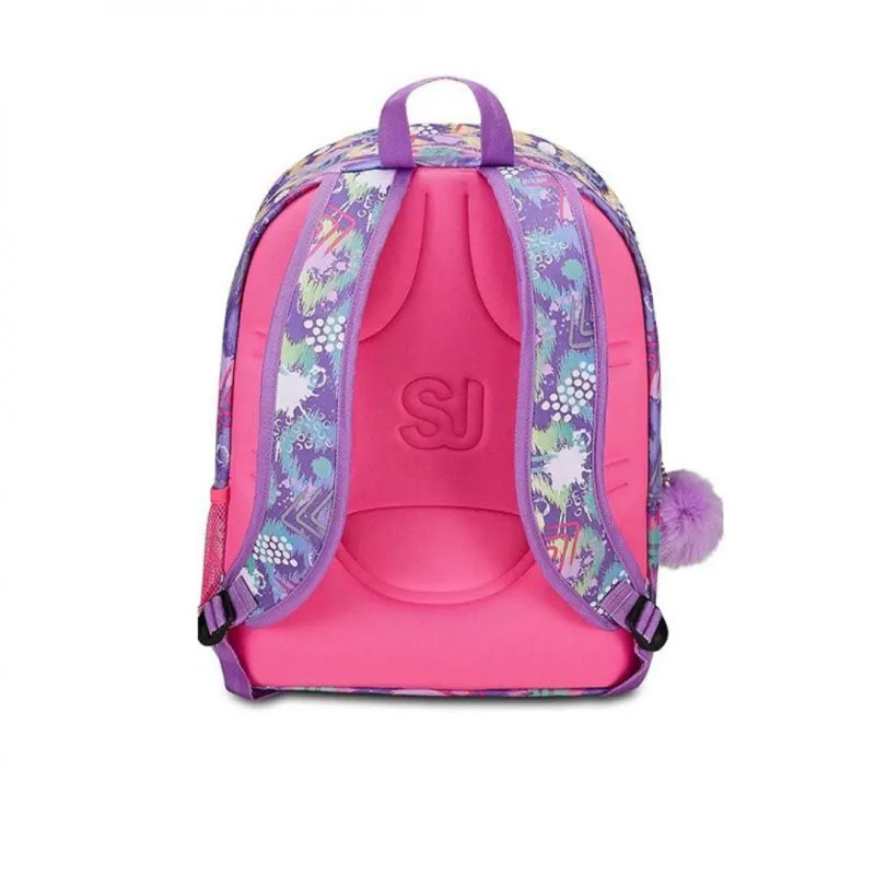 ZAINO SCUOLA DOPPIO SCOMPARTO SJ GANG EVER ONEUNICORN GIRL SEVEN JUNIOR