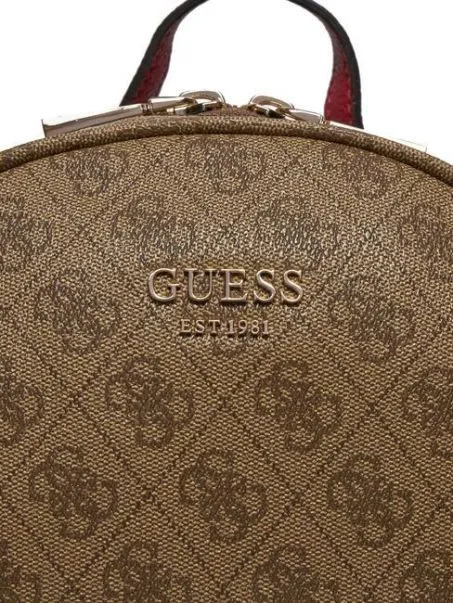 Zaino Simil Pelle Guess Vikky SG699532 Beige